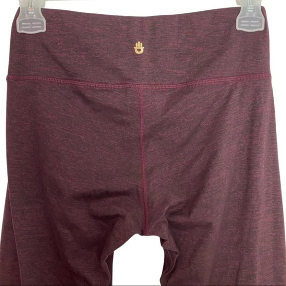 Spiritual Gangster Leggings Dreamer Stars Power Yoga Capri Crop Size Small Red - Picture 7 of 15